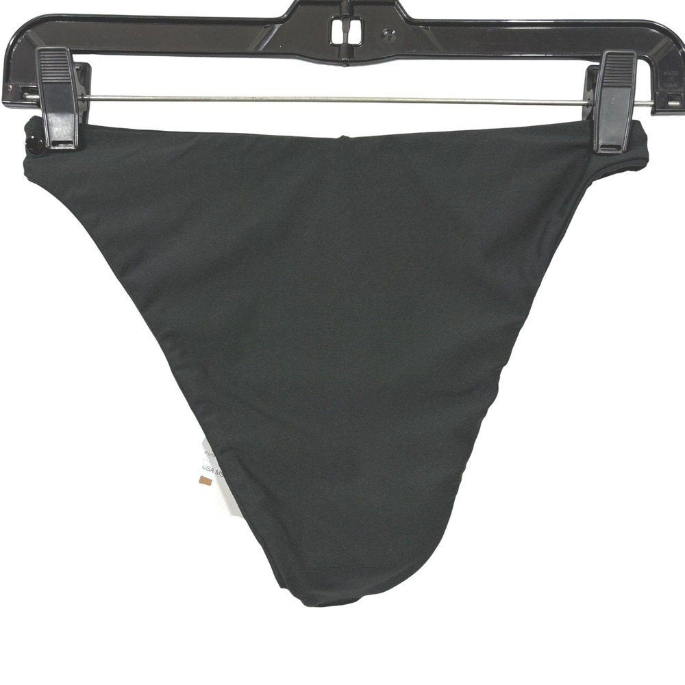 Volcom Simply Seamless Skimpy Bikini Bottoms Black Womens S NWT - Picture 4 of 5